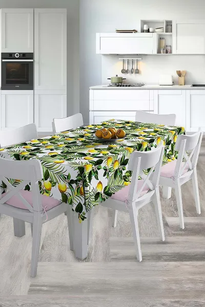 Renkli 140x220 Dijital Baskılı Masa Örtüsü 212029