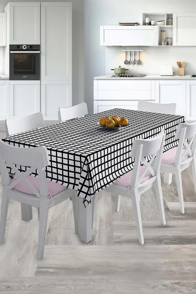 Renkli 140x220 Dijital Baskılı Masa Örtüsü 212036