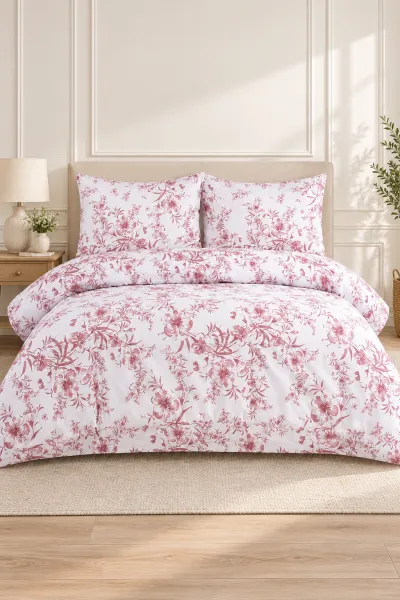 Renkli 200x220 Cm Bella Home Çift Kişilik Fitted New Box Nevresim Takımı 487087