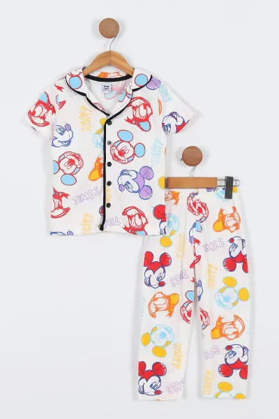 renkli-3-8-yashappy-times-baskili-on-dugmeli-kisa-kol-kiz-cocuk-pijama-takim-337880