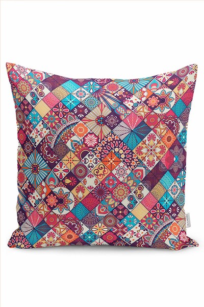 4lü 43x43 Çift Taraf Dijital Baskılı Kırlent Kılıfı Seti 211875
