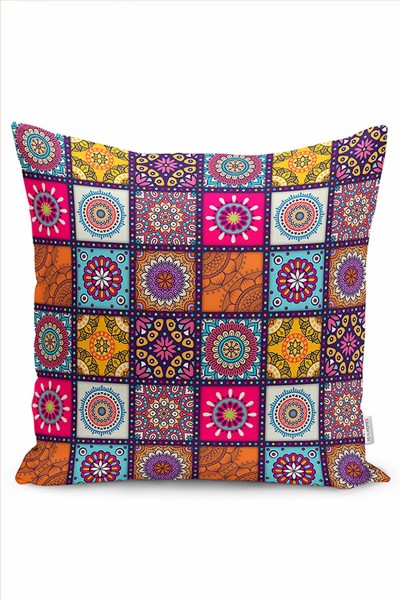 4lü 43x43 Çift Taraf Dijital Baskılı Kırlent Kılıfı Seti 211875