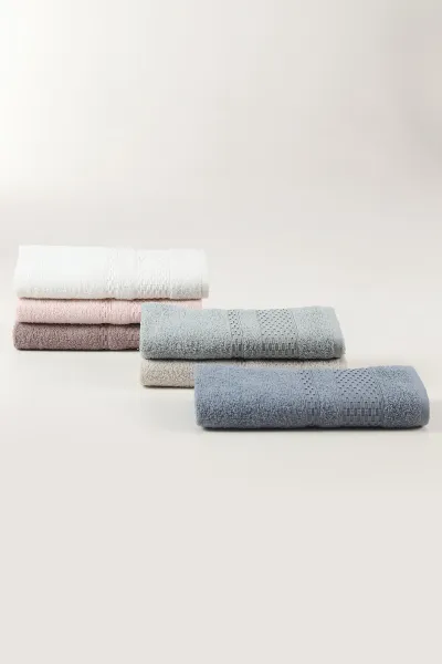 renkli-50x90-cm-6li-julie-arya-jakarli-desenli-havlu-seti-460522