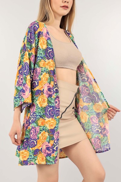 Renkli Dokuma Kimono 111760