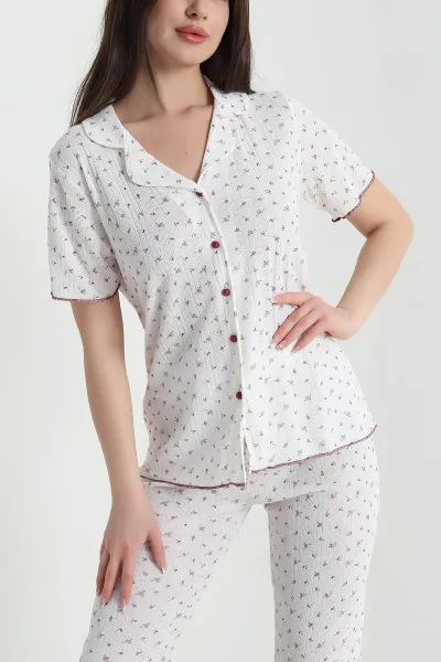 renkli-dugmeli-kisa-kollu-kadin-pijama-takimi-454585