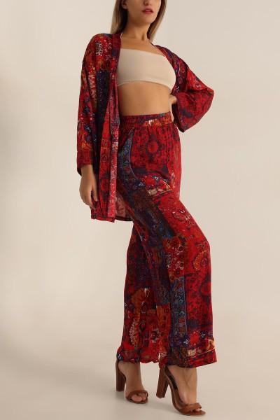 renkli-pantolon-kimono-dokuma-ikili-takim-196948