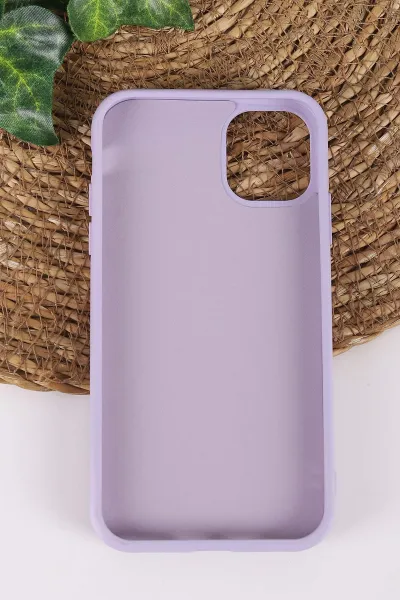 Renkli TeknoCase İPhone 11 Uyumlu Sweet Diamond Case Serisi Desenli Lens Hediyeli Sert Silikon Telefon Kılıfı 450104