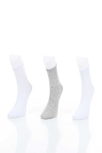 Renkli Üçlü Soket Çorap 142295