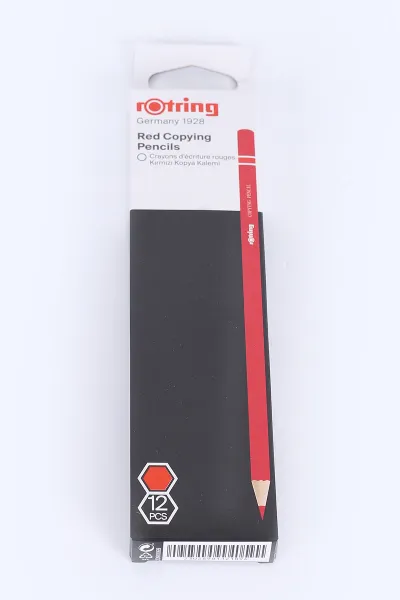 Rotring 12'li Kırmızı Kalem 384811