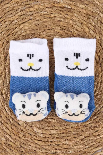 saks-mavisi-0-6-ay-oyuncakli-erkek-bebek-corap-467457