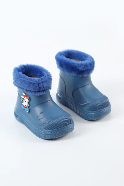 Saks Mavisi ( 24 - 31 ) Işıklı Erkek Çocuk Bot 496671