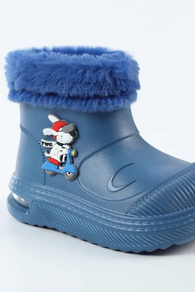 Saks Mavisi ( 24 - 31 ) Işıklı Erkek Çocuk Bot 496671