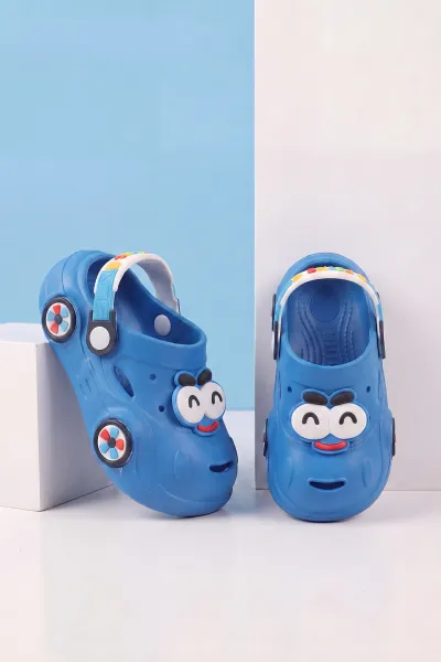 Saks Mavisi ( 25 - 30 ) Figürlü Erkek Çocuk Sandalet 462469