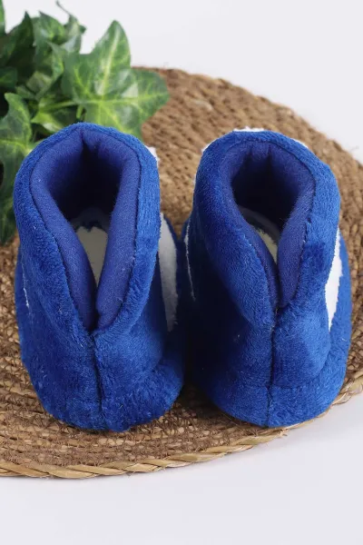 Saks Mavisi ( 25 - 30 ) Peluş Figürlü Kız Çocuk Panduf 419884