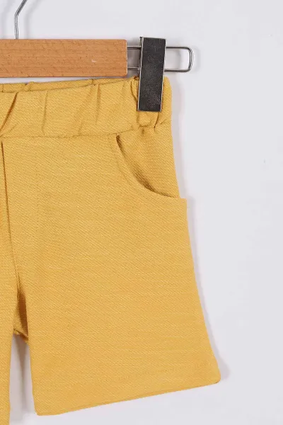 Saks Mavisi (3-6 Yaş) Baskılı Dokuma Gömlek 3'lü Erkek Çocuk Takım 266983