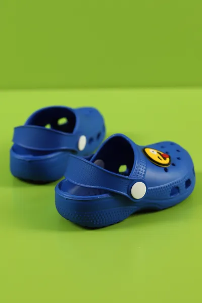 Saks Mavisi (31-35) Figürlü Eva Çocuk Terlik & Sandalet 258878