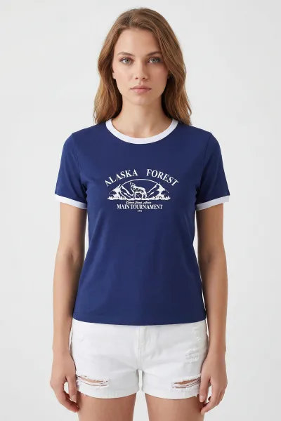 saks-mavisi-baskili-suprem-kadin-tisort-451428