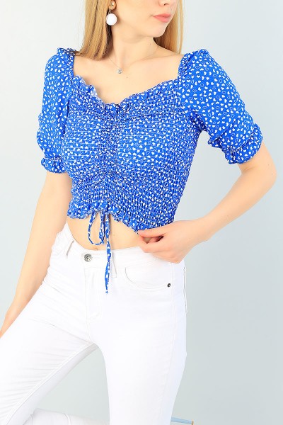 saks-mavisi-beli-gipeli-dokuma-bluz-66091