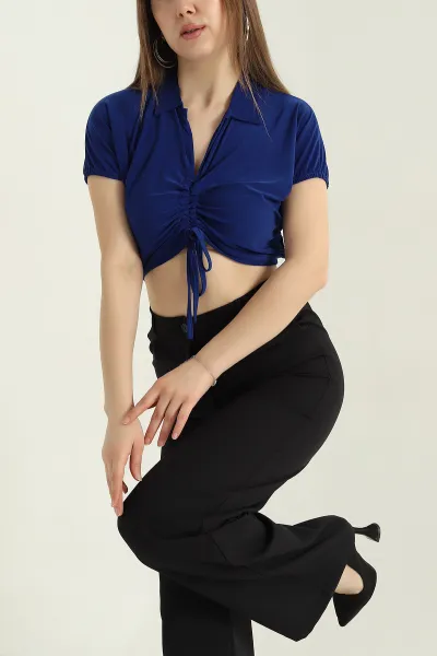 saks-mavisi-buzgulu-sandy-kadin-bluz-347017