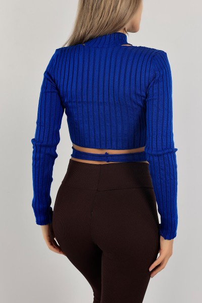 Saks Mavisi Fitilli Bayan Triko 136474