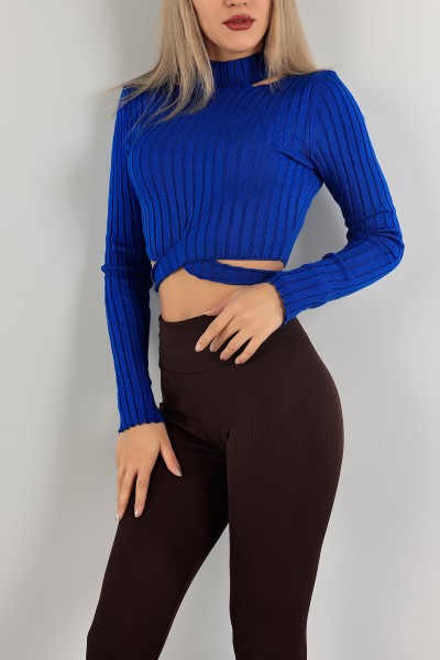 Saks Mavisi Fitilli Bayan Triko 136474