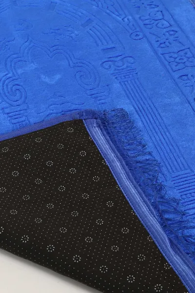 Saks Mavisi Kaymaz Taban Çantalı Seccade 341699