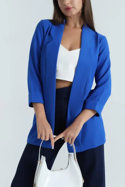 saks-mavisi-kol-katli-sal-yaka-krep-ceket-386257