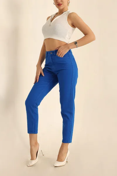 Saks Mavisi Mom Kot Pantolon 228367