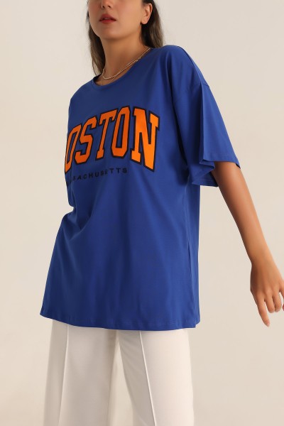 saks-mavisi-nakisli-oversize-bayan-tisort-192594