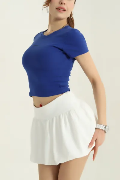 Saks Mavisi Oysho Süprem Kadın Crop 347583