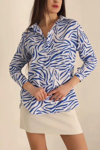 saks-mavisi-poplin-dokuma-bayan-gomlek-236827