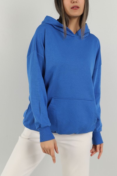 Saks Mavisi Salaş Kalıp Bayan Sweat 144872