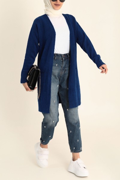 saks-mavisi-selanik-triko-yun-bayan-hirka-217359