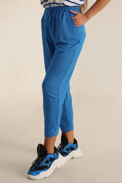 Saks Mavisi Seul Kumaş Pantalon 197572