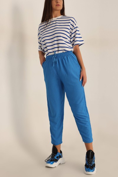 Saks Mavisi Seul Kumaş Pantalon 197572