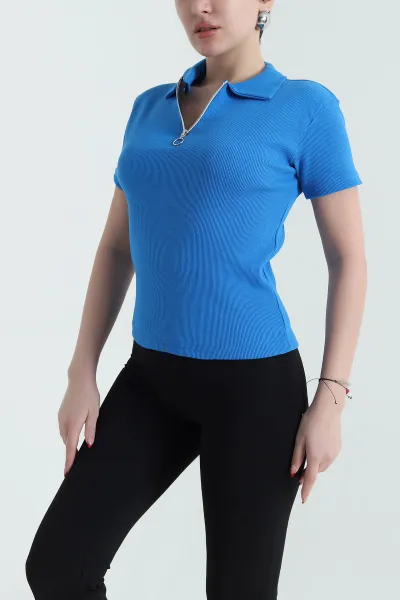 saks-mavisi-yakasi-fermuarli-fitilli-kadin-tisort-433826