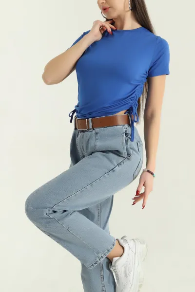 saks-mavisi-yan-buzgulu-bluz-335243