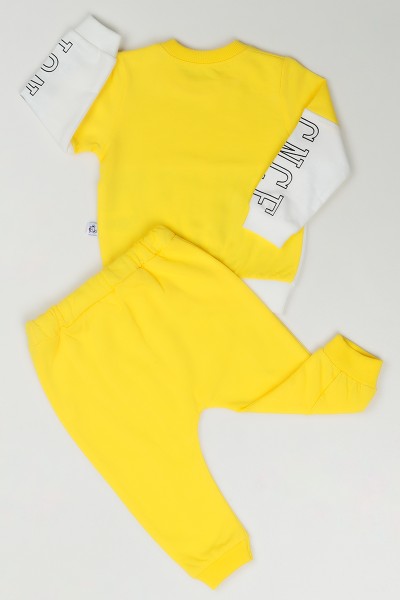 Sarı (0-18 Ay) CNCF Baskılı Kız Çocuk Takım 84198