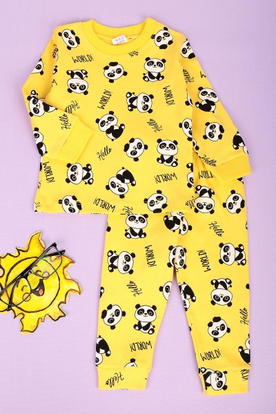 sari-1-3-yas-panda-baskili-erkek-cocuk-takim-148335