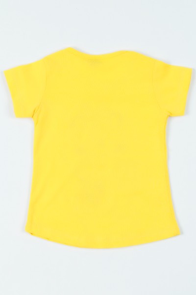 Sarı (1-6 yaş) Mınnıe Mouse Baskılı Kız Çocuk Tişört 108400