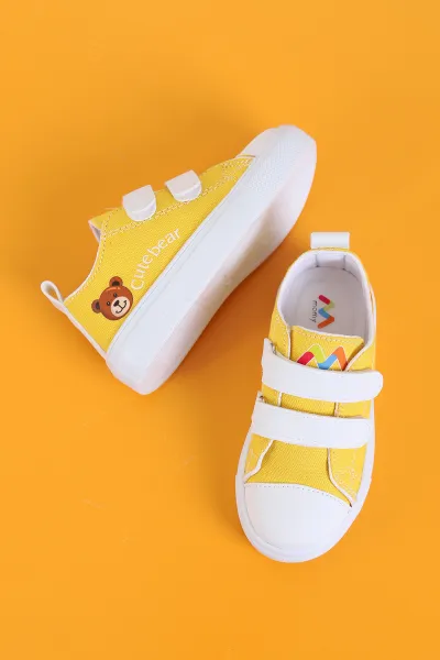 sari-26-30-patik-keten-cift-cirtli-unisex-cocuk-ayakkabi-276148