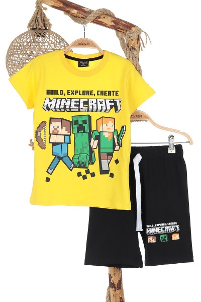 sari-3-10-yas-minecraft-baskili-erkek-cocuk-takim-171044