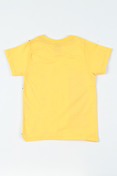 Sarı (3-7 yaş) Calıfornıa Baskılı Erkek Çocuk Tişört 108067