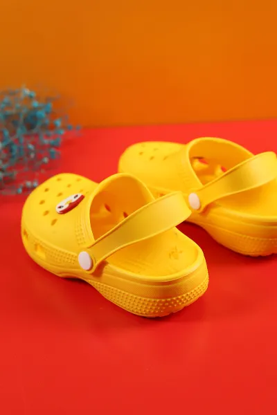 Sarı (31-35) Figürlü Eva Çocuk Terlik & Sandalet 258875