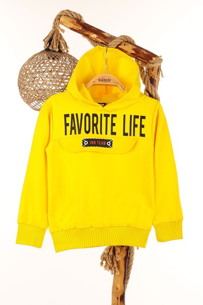 sari-5-8-yas-favorite-life-kapsonlu-erkek-cocuk-sweat-148959