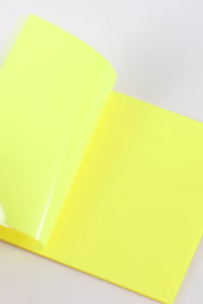 Sarı 76x76mm Şeffaf Yapışkanlı Kare Postit-Not Kağıdı 421759