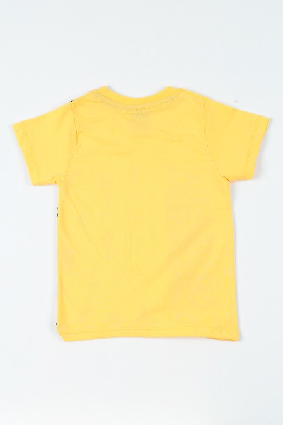 Sarı (8-12 yaş) Calıfornıa Baskılı Erkek Çocuk Tişört 108075