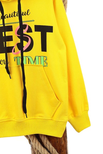 Sarı (9-12 Yaş) Best Kız Çocuk Sweat 152794