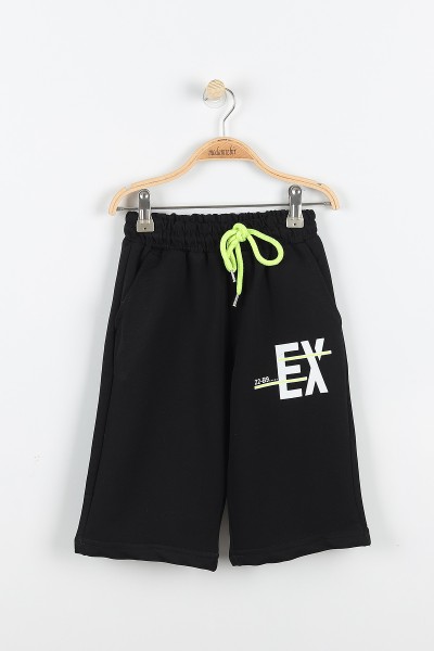 Sarı (9-12 Yaş) Expstyle Baskılı Cep Detaylı Erkek Çocuk Takım 177434