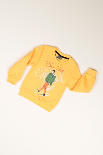 sari-baskili-ici-sardonlu-erkek-cocuk-sweat-77478